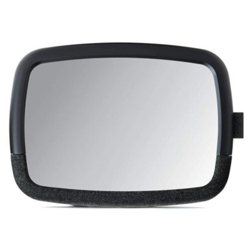 Munchkin Brica 360° Adjustable Baby Car Mirror with Shatter-Resistant Features, Black