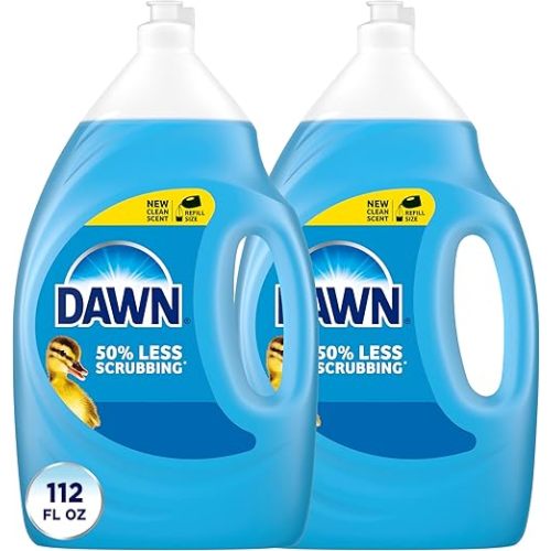 Dawn Dish Soap Ultra Dishwashing Liquid, Dish Soap Refill, Dish Detergent Liquid, Original Scent, 56 Fl Oz (Pack of 2)