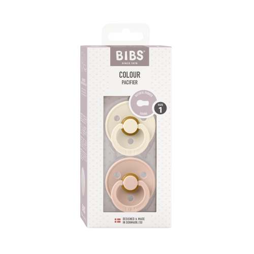 Natural Latex Rubber Pacifier, Size 1 (0-6 Months)