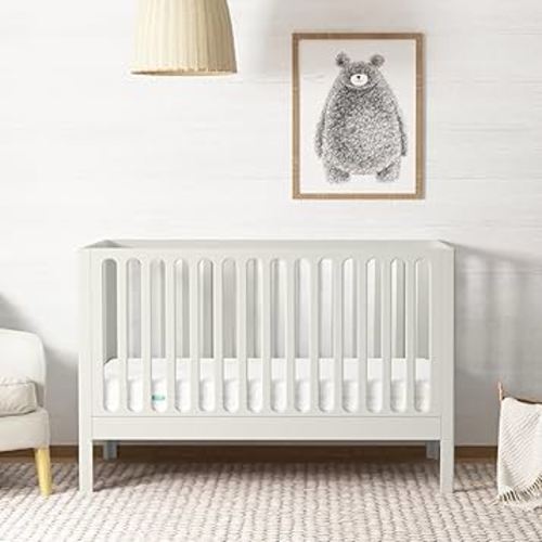 Newton Baby Galileo Standard Crib in Warm White