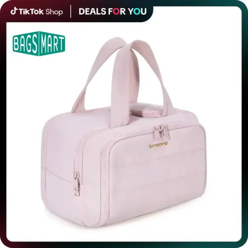 BAGSMART Zora Spacesaver 4-in-1 Puffy Multi-Functional Toiletry - TikTok Shop