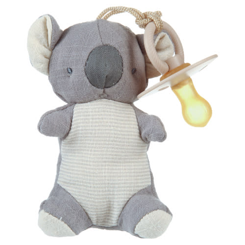 Itzy Ritzy Bitzy Bespoke Pacifier Pal - Grey Koala