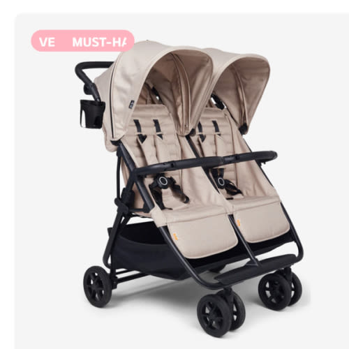 Zoe Twin: Lightweight Double Stroller