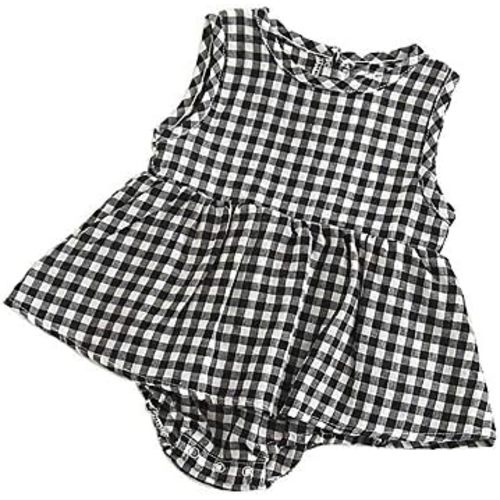 Newborn Infant Baby Girl Dress Romper Clothes Sleeveless Bodysuits Floral Jumpsuit Summer Outfit