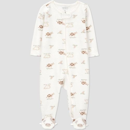 Carter's Just One You® Baby Farm Animals Sleep N' Play - Cream