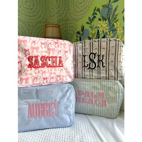 Clear Coat XL Toiletry Bag – KenzKustomz