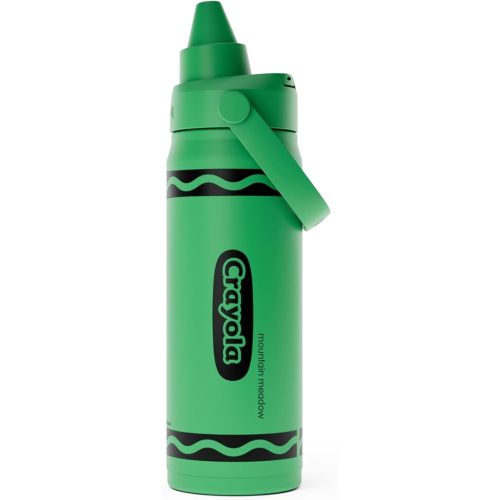 CamelBak Crayola Chug Stainless Steel Water Bottle 16oz, Mountain Meadow
