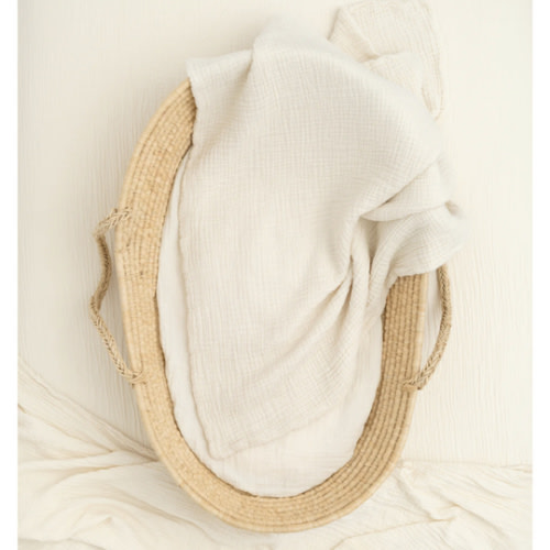Essential Baby Blanket | Organic Cotton Gauze | Willaby – willaby