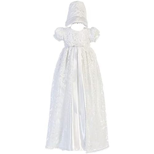 Made in USA - Baptism Dresses for Baby Girls, Lace Christening Dresses for Baby Girl, Ropa de Bautizo para Bebé Niña