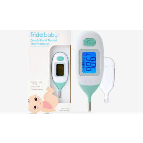 Frida Baby Rectal Thermometer for Baby Digital Fever Thermometer for Babies, Newborns & Infants, FSA/ HSA Eligible