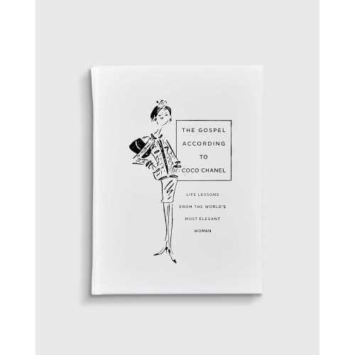 The Gospel According to Coco Chanel Leather Bound Book