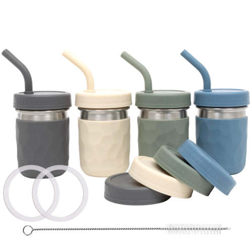 2-in-1 Stainless Steel Cups | WeeSprout