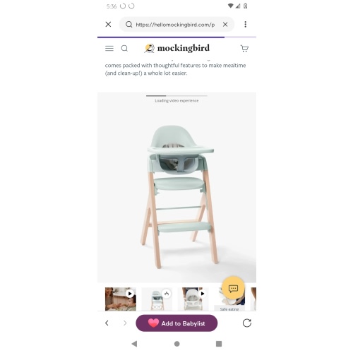 Mockingbird High Chair