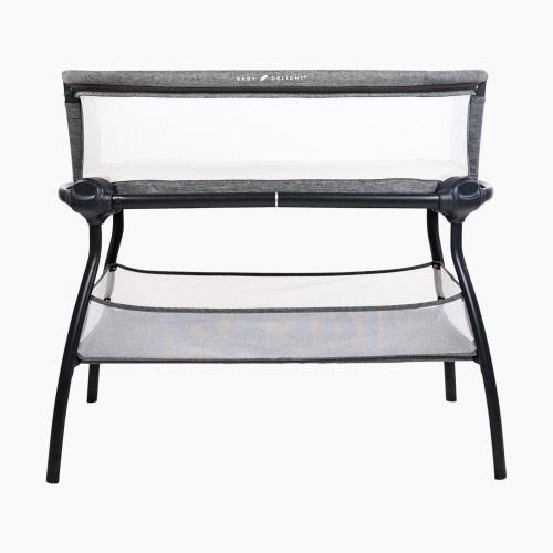 Baby Delight Beside Me Nova Bassinet with Stand - Charcoal Tweed