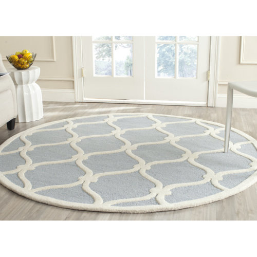 Cannen Hand Tufted Wool Geometric Rug