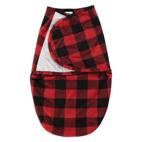 Swaddle Wrap, Buffalo Plaid, 0-3 Months