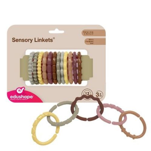 Edushape Boho Chic Sensory Linkets - 12pk