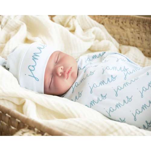 Personalized Baby Swaddle Blanket - Etsy