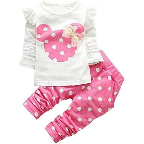 Baby Girl Clothes Infant Outfits Set 2 Pieces Long Sleeved Tops + Pants