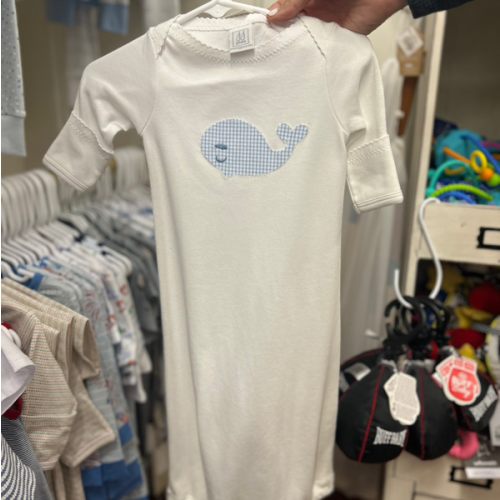 One Size Blue Whale Gown