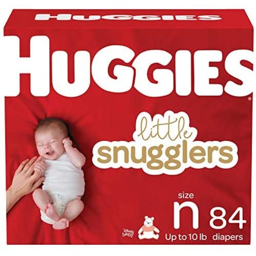 Huggies Little Snugglers Baby Diapers, Size Newborn, 84 Ct