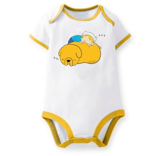 Adventure Time One Piece Romper Sleeping Baby Finn and Jake - Etsy