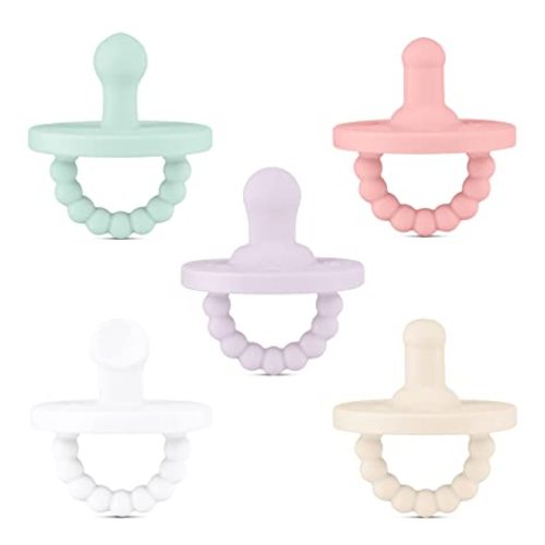 Ryan & Rose Cutie PAT Pacifier Teether (Starter Kit, Girl)
