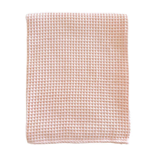 Phufy® Waffle Blanket, Light Pink