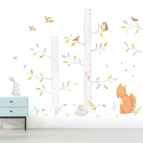 Woodland Spring Forest & Animals Theme Pack