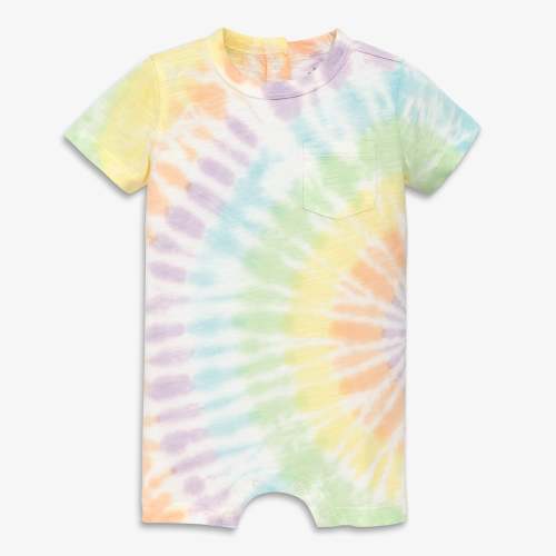 Baby pocket shortie in tie-dye | Primary.com
