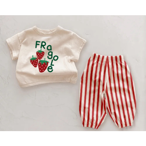 Fragole Baby 2 Piece Strawberry Set