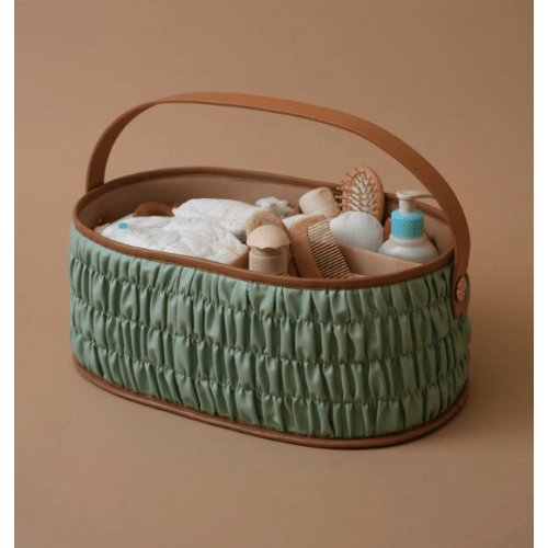 The Dune Diaper Caddy - Mint