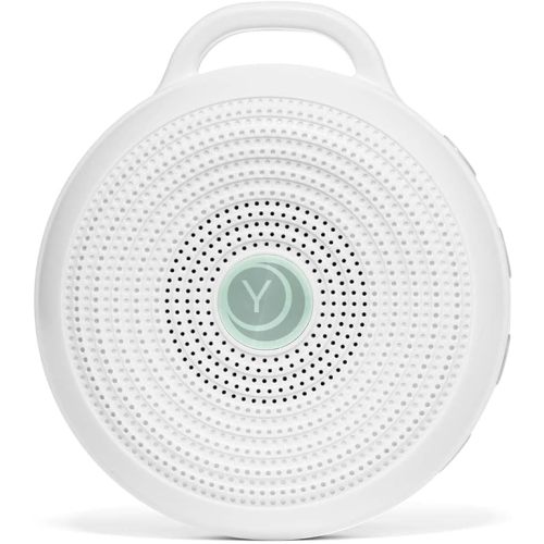 Yogasleep Rohm Portable White Noise Sound Machine, 3 Soothing Natural Sounds with Volume Control, Sleep Therapy For Adults, Kids & Baby, Noise Cancelling for Office Privacy & Meditation, Registry Gift - 1-Pack Rohm