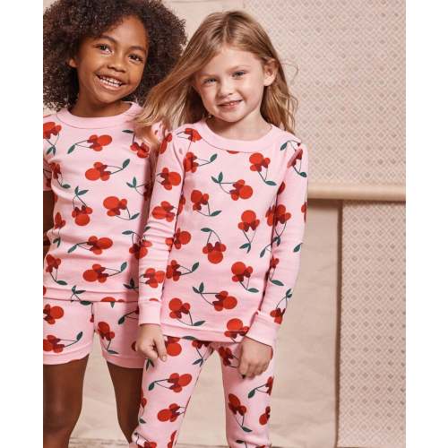 Kids Disney Minnie Mouse Long John Pajama Set | Hanna Andersson