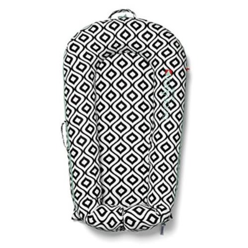 Deluxe Dock (Mod Pod) - The All in One Baby Lounger, Sleep Positioner, Portable Crib and Bassinet - Perfect for Co Sleeping - Breathable & Hypoallergenic - Suitable from 0-8 months