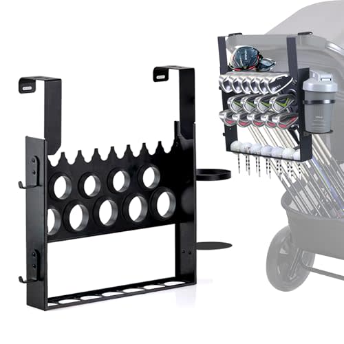 Vekclit Golf Stroller Attachment, Golf Club Holder for Strollers Universal Golf Club Holder