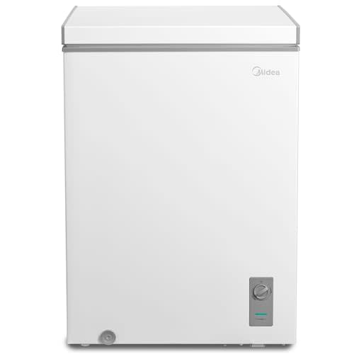 Midea MERC05C4BAWW 5.1 Cubic Feet Chest Freezer Cu.ft-Convertible, White