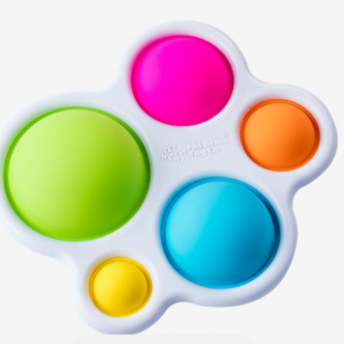 Fat Brain Toys Original Dimpl Brand Baby Toy, Sensory Toys for Babies 10 Months+, Interactive Baby Toys, Fidget Toys, 1 Piece
