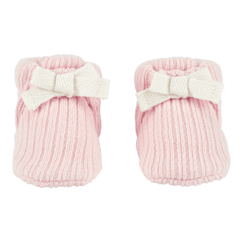 Pink Baby Crochet Cotton Booties | Carter’s Oshkosh Canada