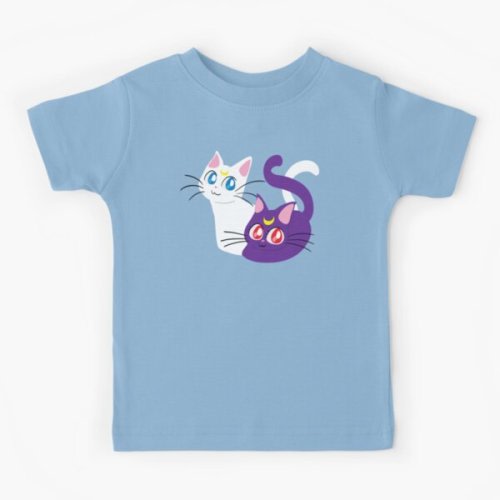 Cats of the Moon Kids T-Shirt