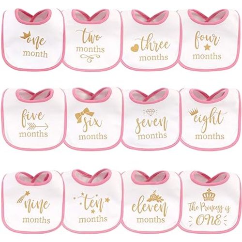 Hudson Baby Unisex BabyCotton Bibs