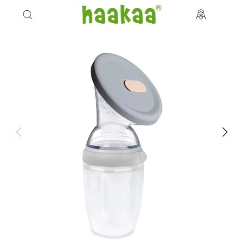 Generation 3 160/250ml Silicone Breast Pump & Silicone Cap Set