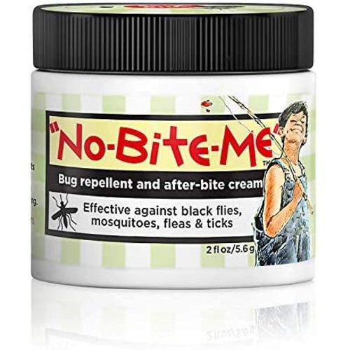 SALLYEANDER No-Bite-Me Natural Bug Repellent & Anti Itch Cream - Safe for Kids and Infants - Repels Mosquitoes, Black Flies, Fleas, and Ticks - 2 oz