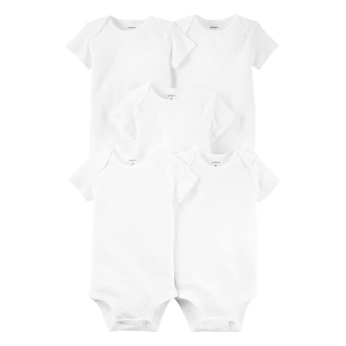 Baby 5-Pack Short-Sleeve Bodysuits - Carter's | Carter's