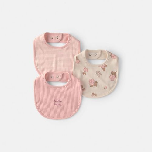 Baby Carter's 3-Pack Floral Bibs