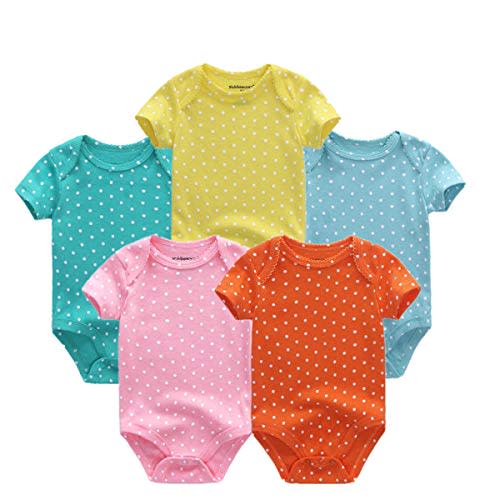 Kiddiezoom Unisex Baby Layette Essentials Giftset Clothing Set 5-Piece