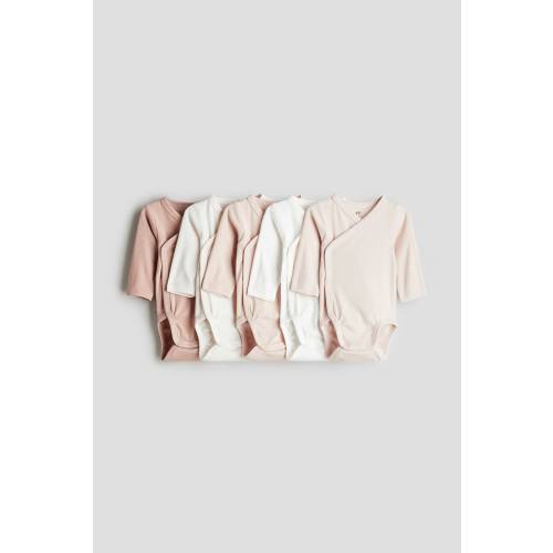 5-PACK WRAPOVER BODYSUITS