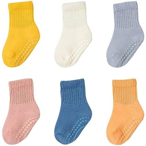 Zumou Baby Thick Warm Non Slip Socks Winter for Infant Toddler Boy Girls Socks