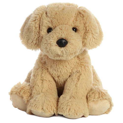 GOLDEN LAB Puppy Dog Stuffed Animal Plush, 14" Tall, by Aurora