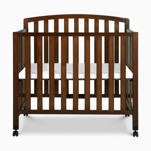 daVinci Dylan Folding Portable 3-in-1 Mini Crib - Espresso